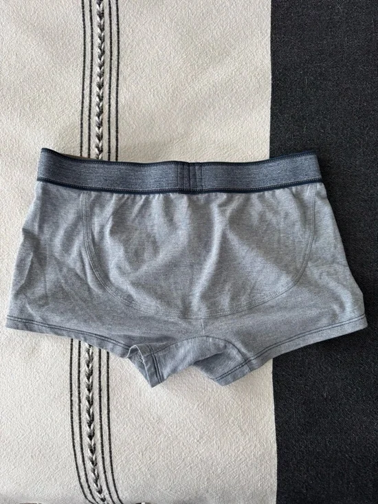 Diesel Light Blue Cotton Stretch Boxer Briefs with Branded Waistband size M - Picture 5 of 5